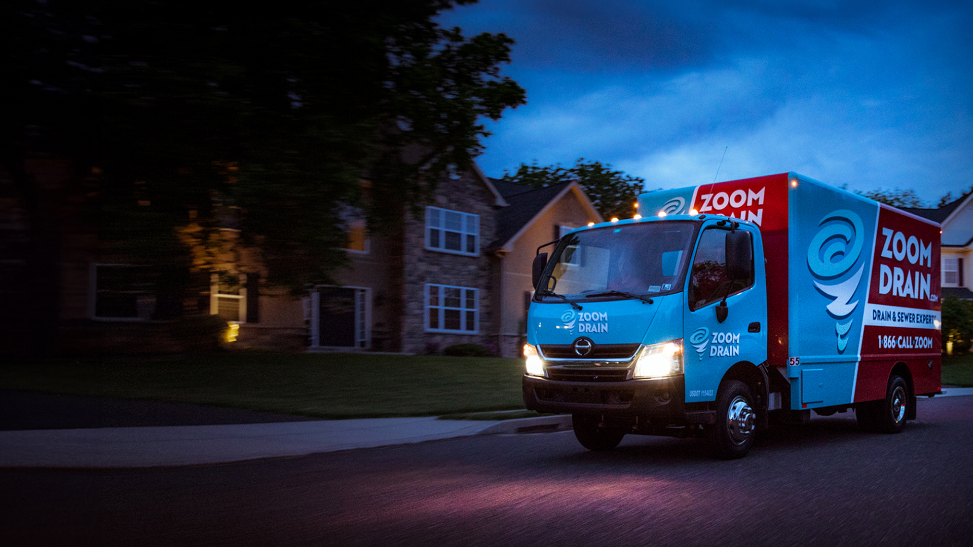 Zoom Drain KC crew and service truck